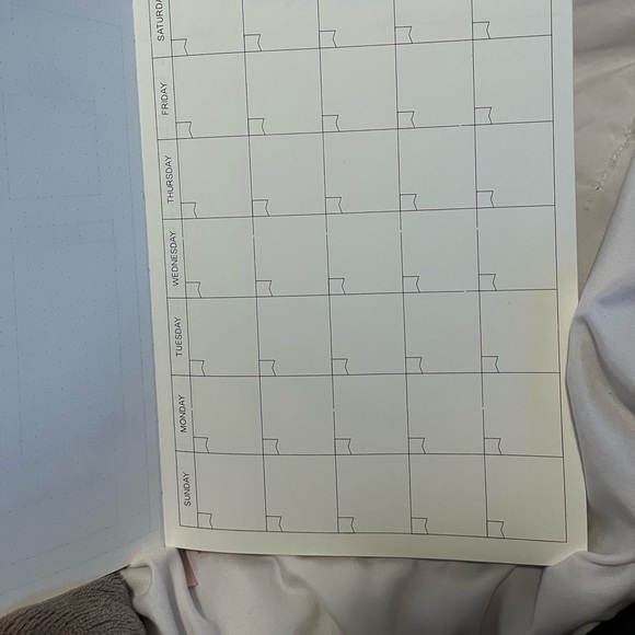 Rose gold metallic habit tracker bullet journal - Picture 5 of 9